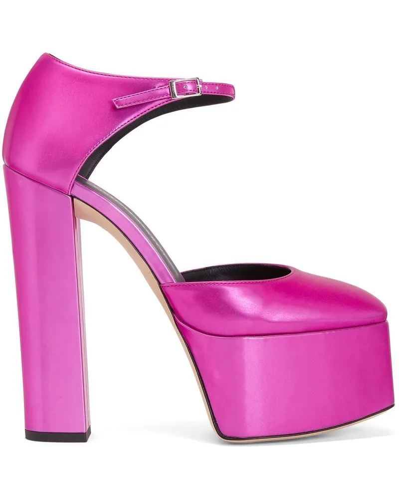 Giuseppe Zanotti Bebe Pumps mit Plateau 150mm - Rosa Rosa