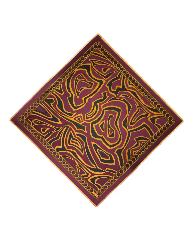 Emilio Pucci Schal mit Labirinto-Print - Rot Rot