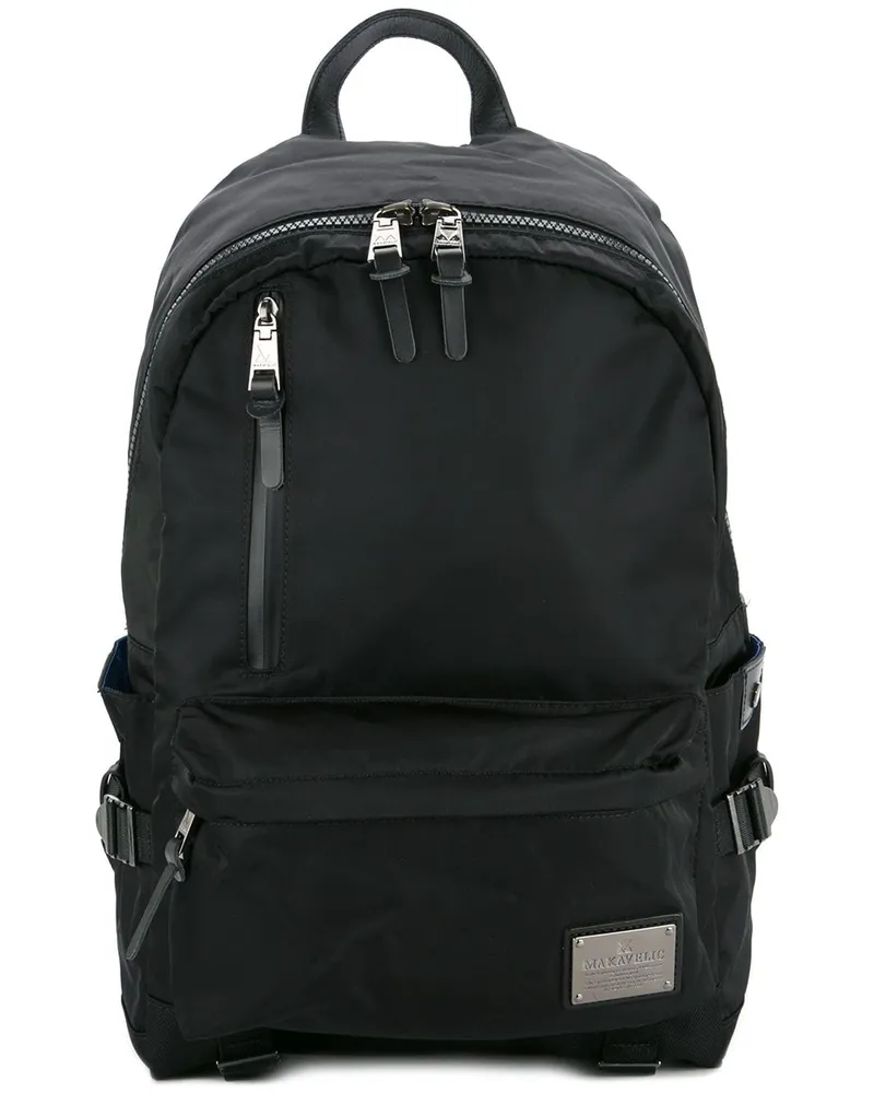 Makavelic Sierra Fundamental' Rucksack - Schwarz Schwarz