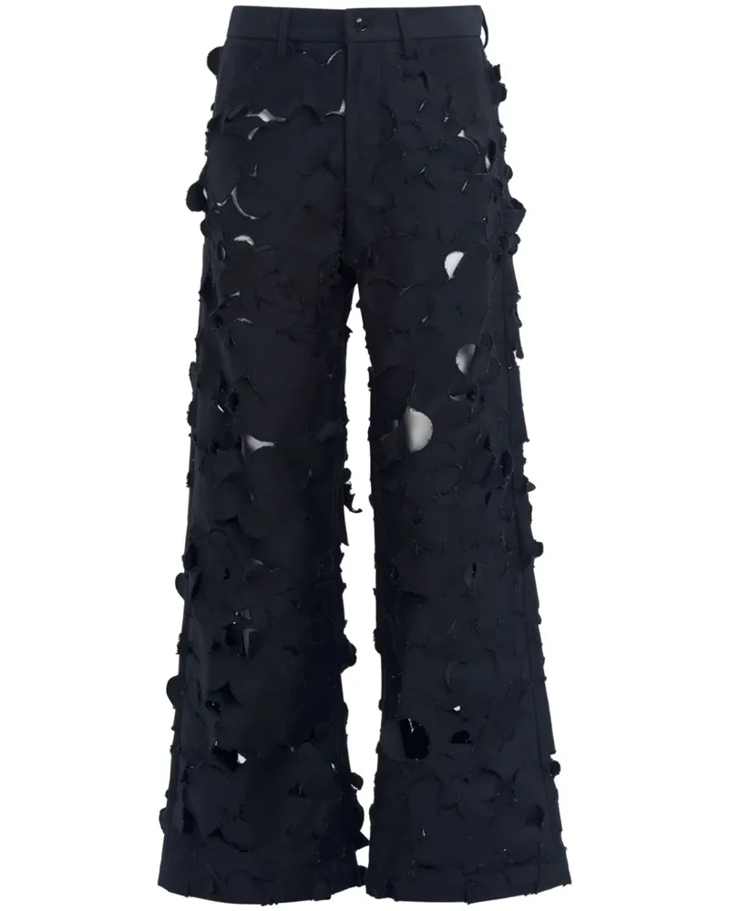 Marni Hose mit Cut-Outs - Schwarz Schwarz