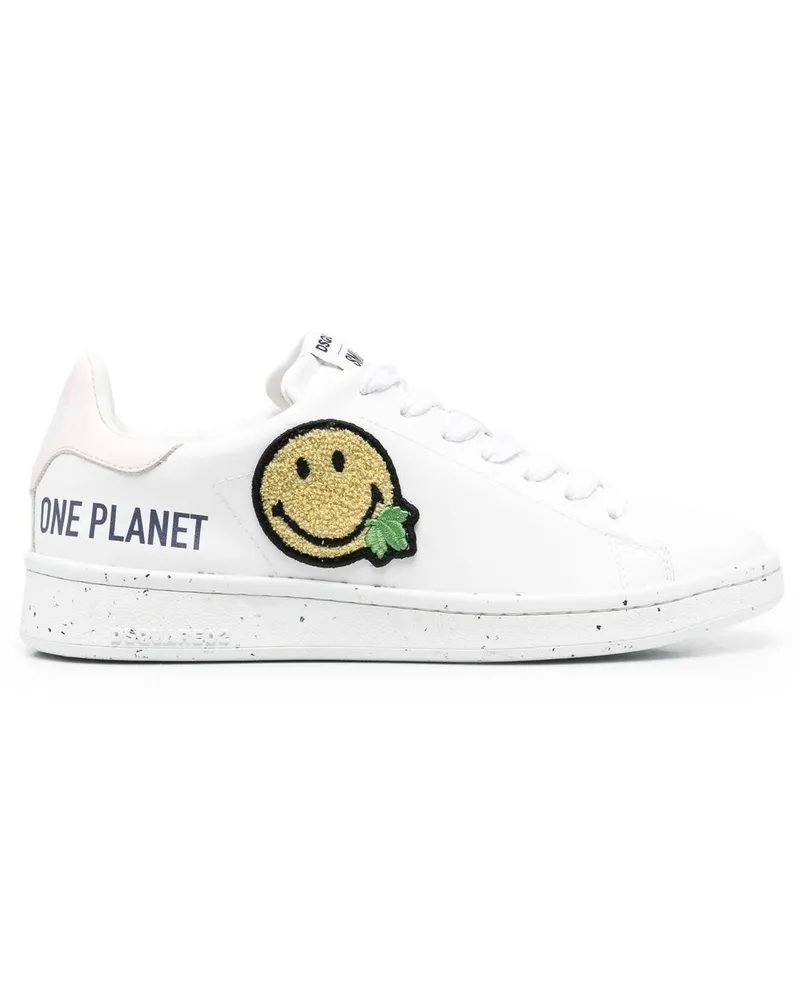 Dsquared2 Sneakers mit Patch-Detail - Weiß Weiß