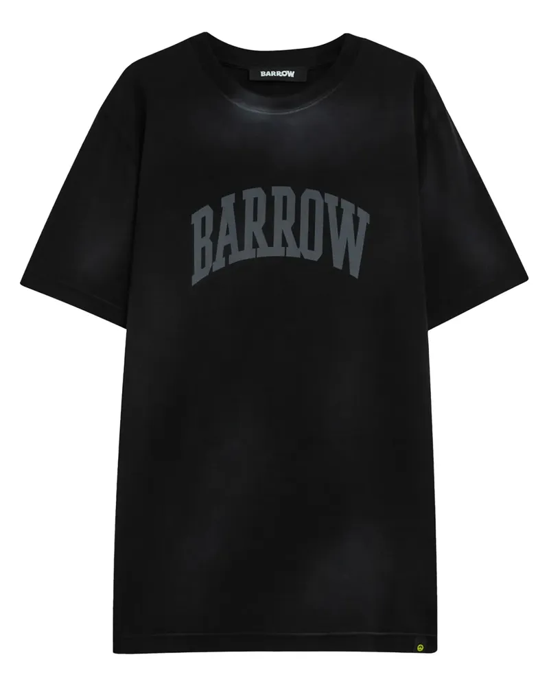 BARROW T-Shirt mit Logo-Print - Schwarz Schwarz