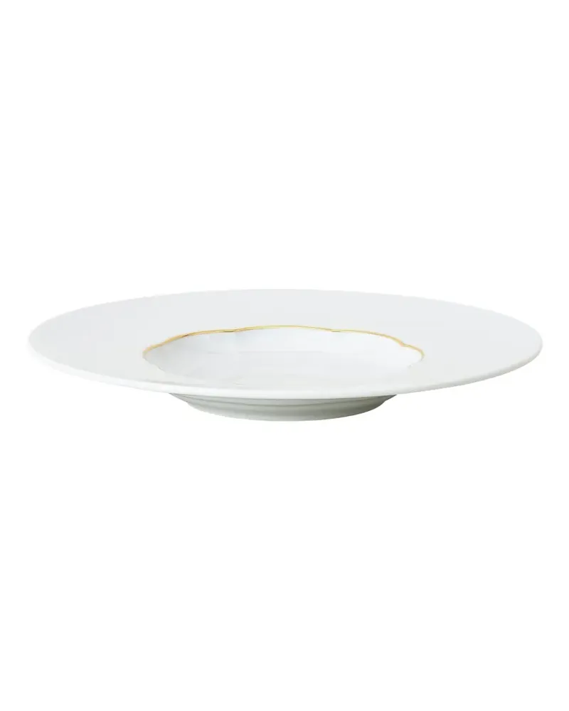 Rosenthal Sonetto Teller mit Wellenrand (26,1cm) - Weiß Weiß