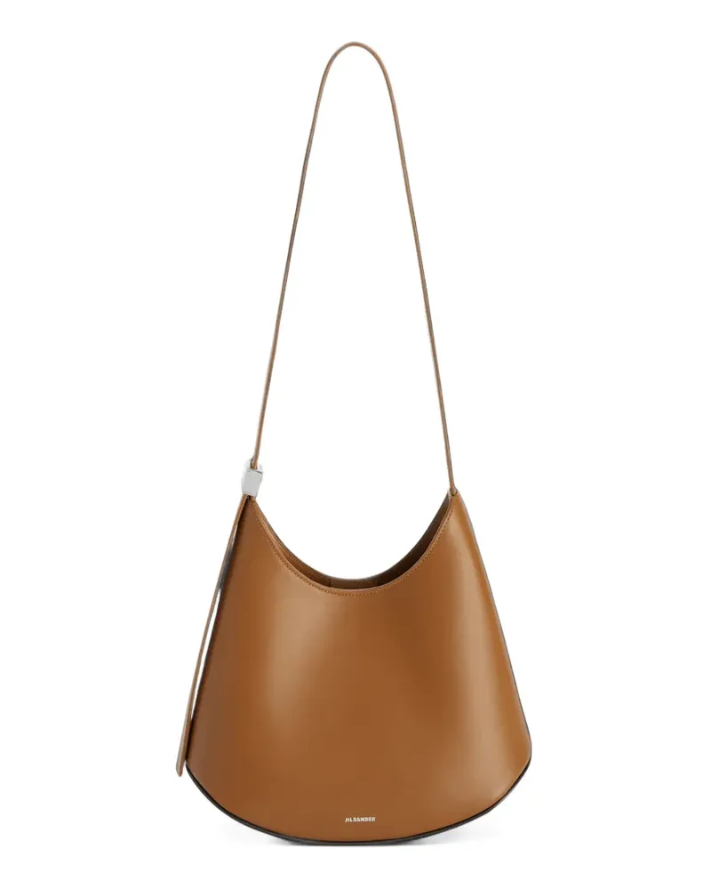 Jil Sander Kleine Eldorado Schultertasche - Braun Braun