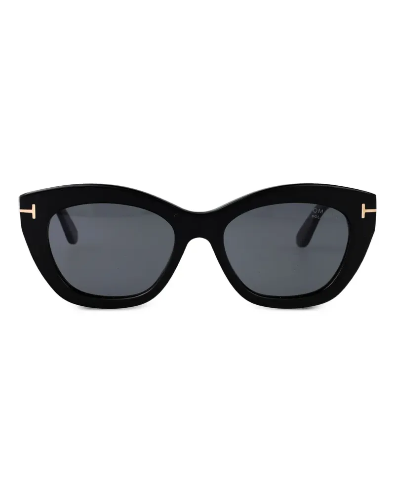 Tom Ford Linda-02 Cat-Eye-Sonnenbrille - Schwarz Schwarz