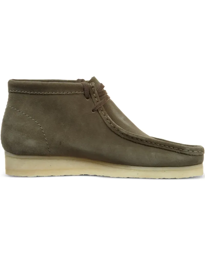 Clarks Wallabee Schnürstiefel - Grau Grau