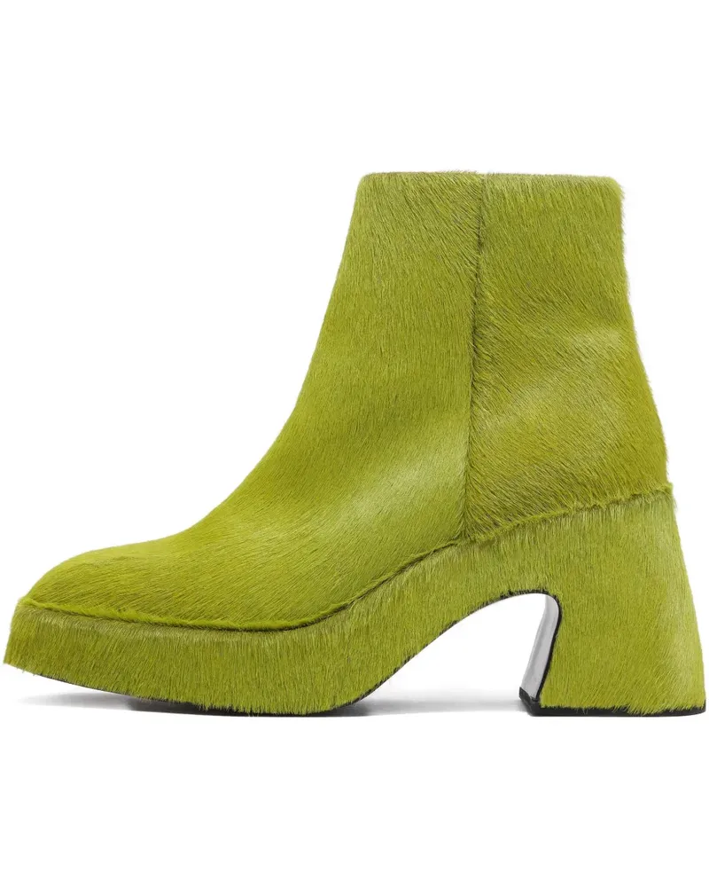BIMBA Y LOLA Stiefeletten aus Kalbshaar 55mm - Grün Grün