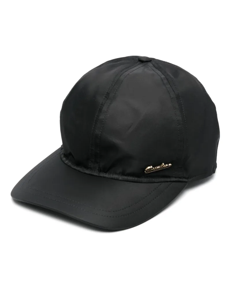 Borsalino Hiker Rain Baseballkappe - Schwarz Schwarz