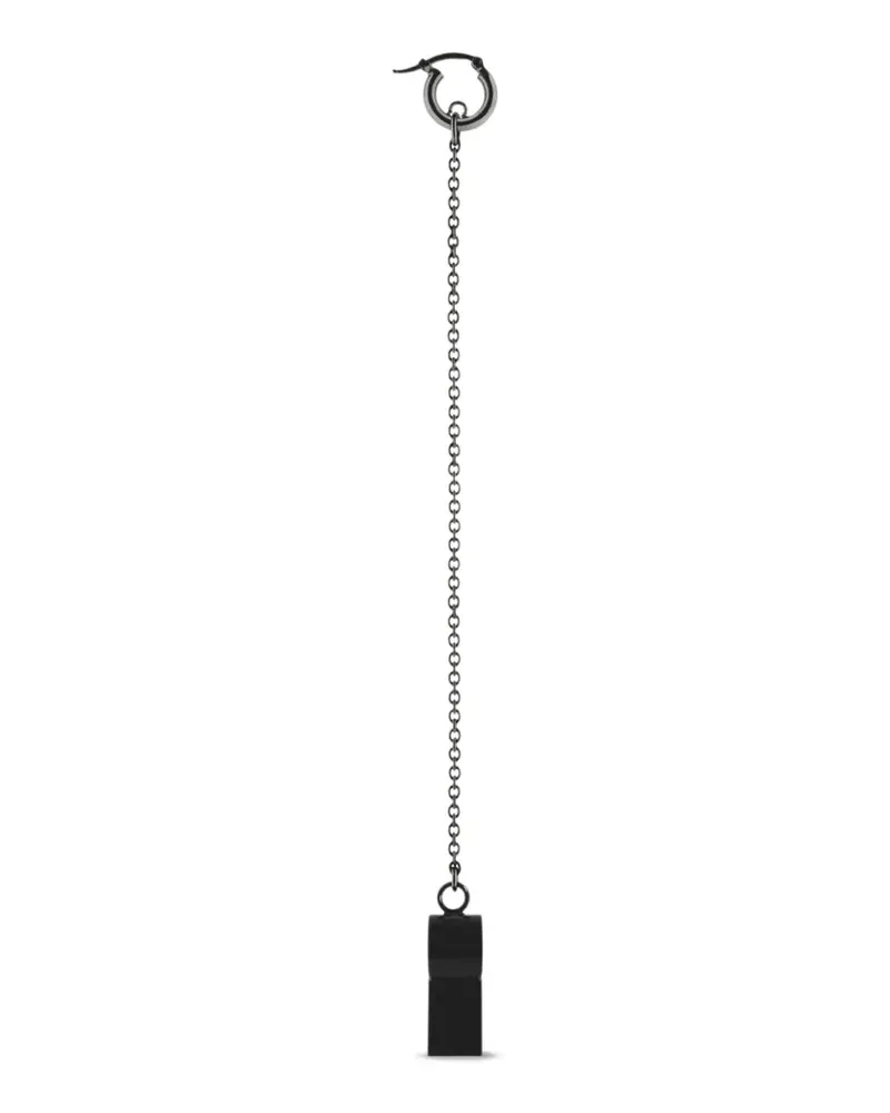 Courrèges Whistle Ohrring - Schwarz Schwarz
