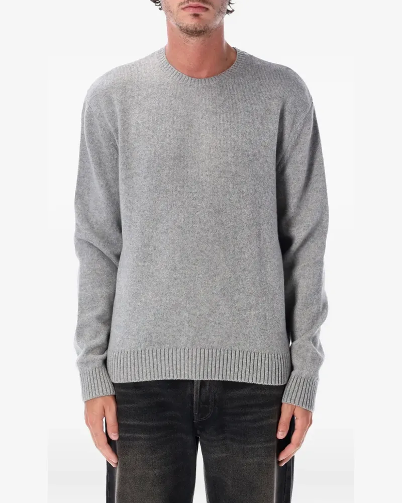 COLORFUL STANDARD crew-neck ribbed-trim sweater - Grau Grau