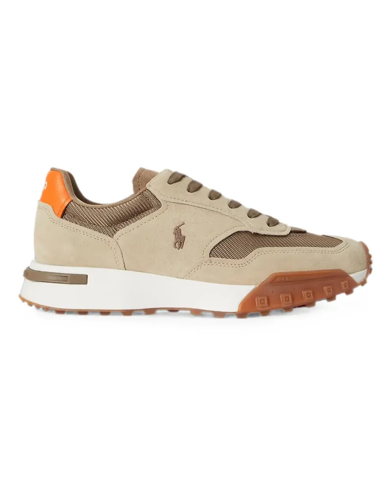 Ralph Lauren Eldridge Sneakers mit Einsätzen - Nude Nude