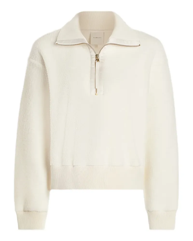 Varley Roselle halfzip sweater - Nude Nude