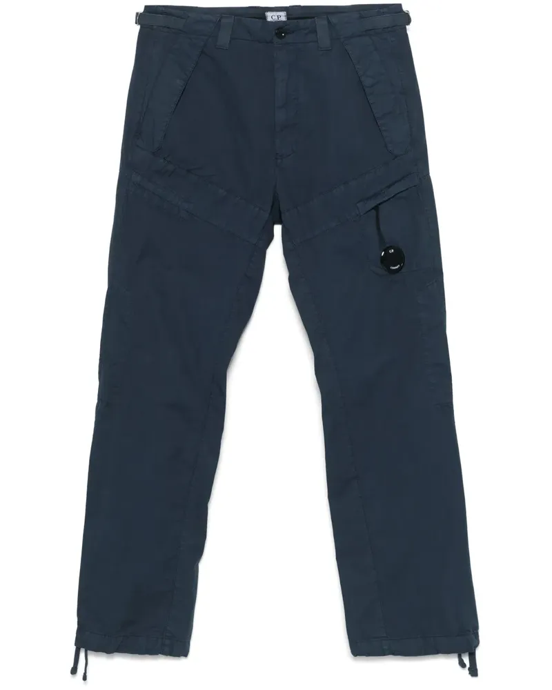 C.P. Company Cargohose mit Linsen-Detail - Blau Blau