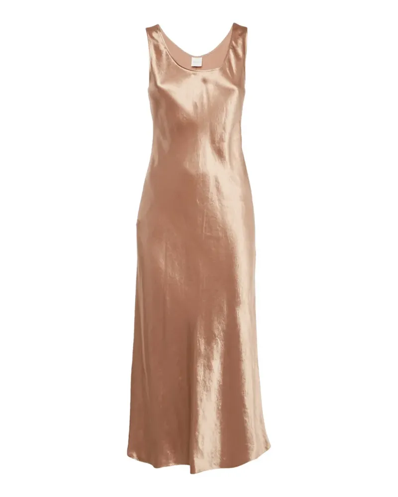 Max Mara satin midi dress - Nude Nude