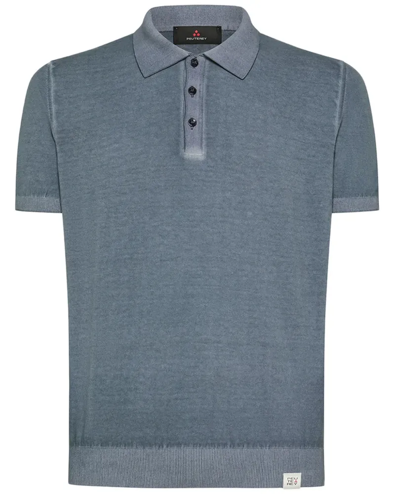 Peuterey Klassisches Poloshirt - Blau Blau
