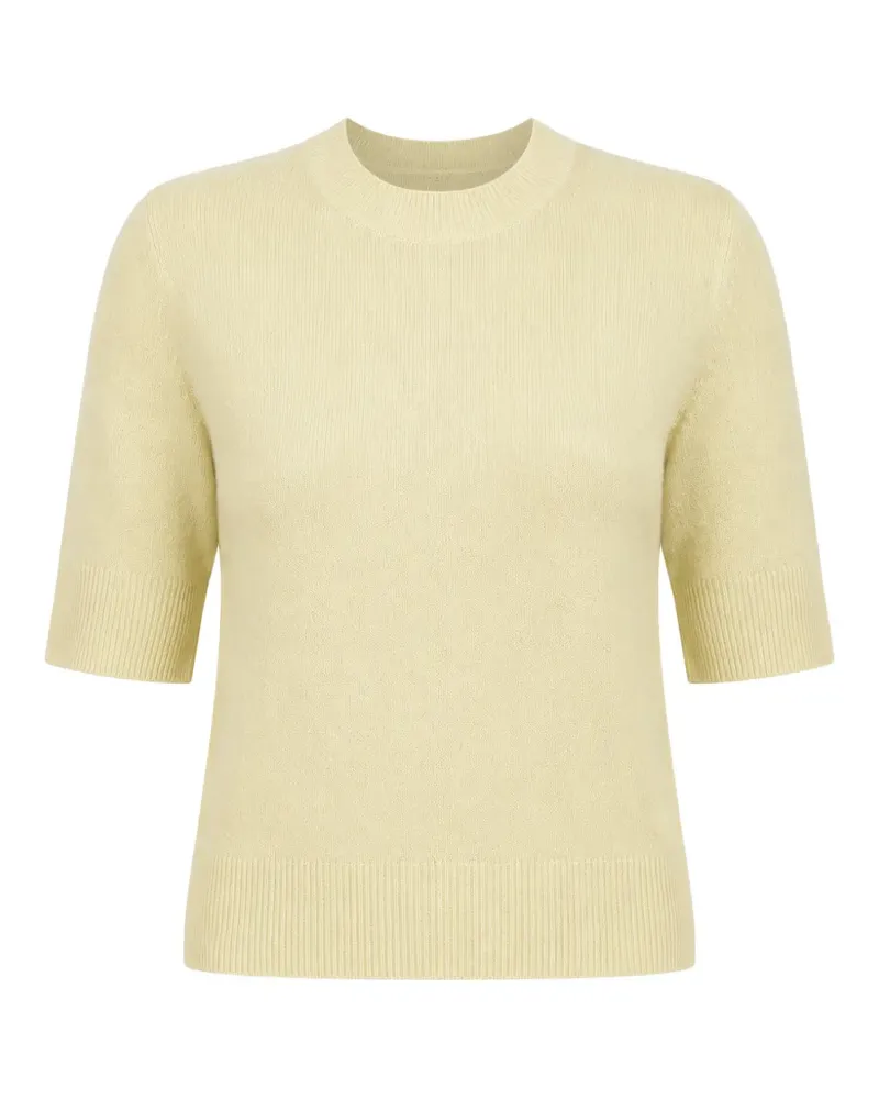 Le Kasha 1918 Chypre short-sleeve cashmere T-shirt - Gelb Gelb