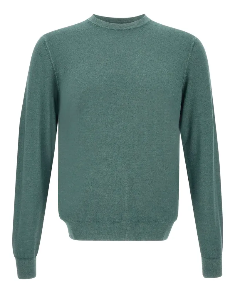Filippo de Laurentiis Langärmeliger Wollpullover - Grün Grün