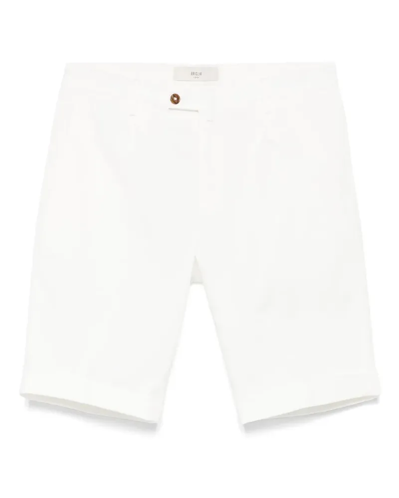Briglia 1949 Shorts mit Faltendetail - Weiß Weiß