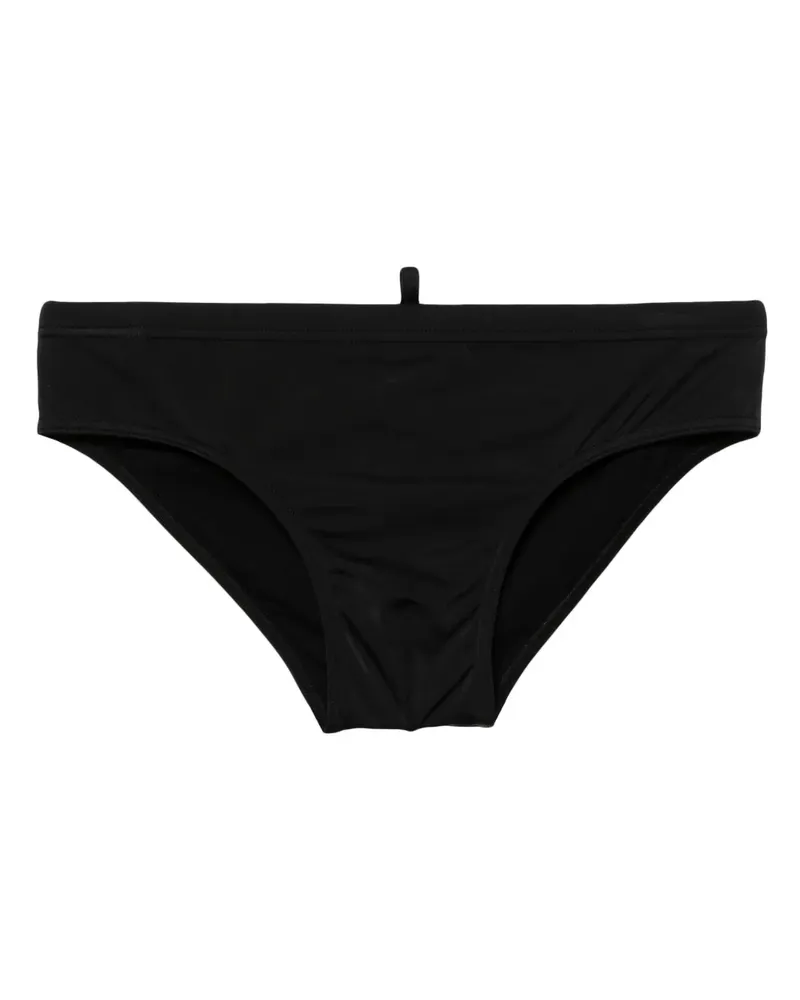 Dsquared2 Rocco Badehose mit Logo-Print - Schwarz Schwarz