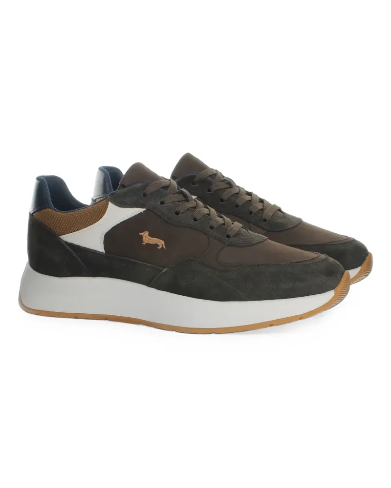 Harmont & Blaine Sneakers mit Logo-Stickerei - Braun Braun