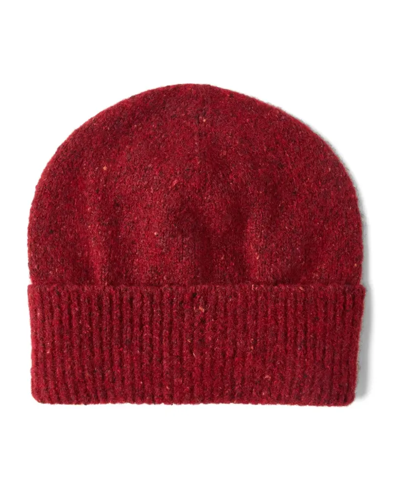 Brunello Cucinelli Gestrickte Beanie - Rot Rot