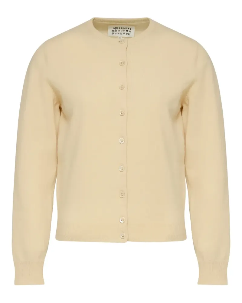 Maison Margiela Klassischer Cardigan - Nude Nude