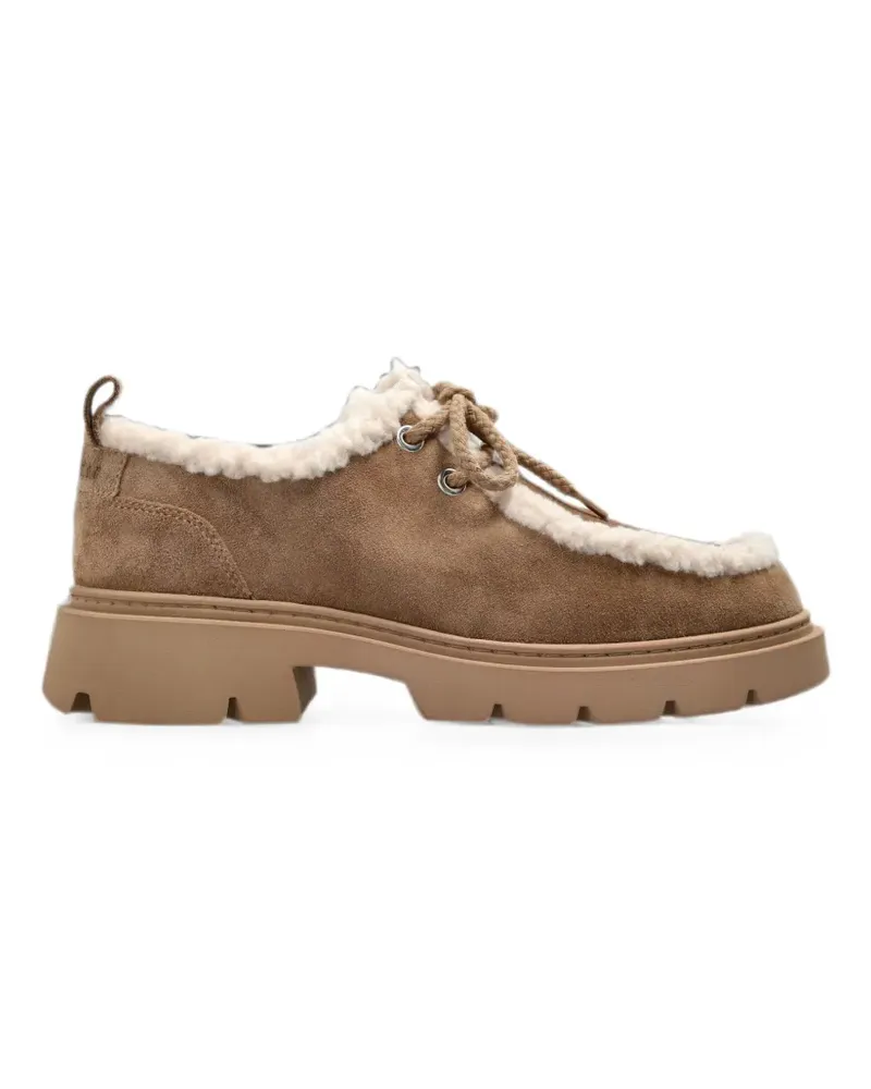 INUIKII Mocabee Curly shoes - Braun Braun