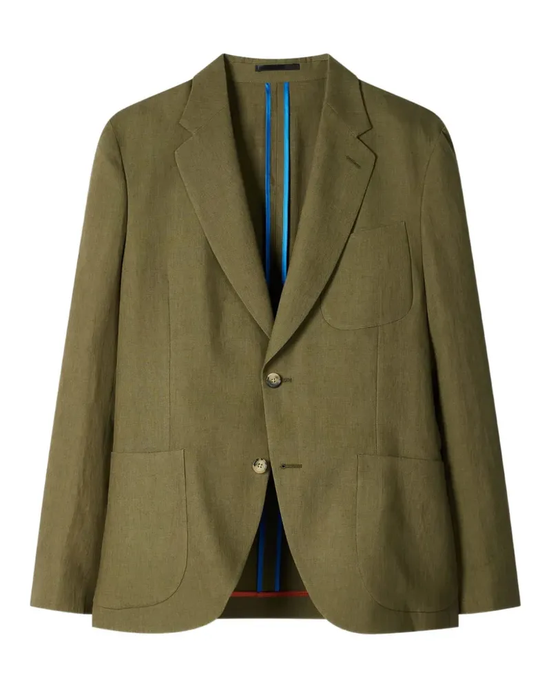 Paul Smith lightweight linen blazer - Grün Grün