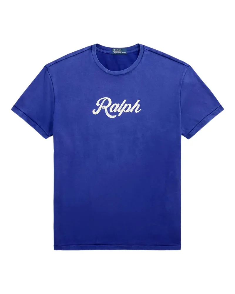 Ralph Lauren T-Shirt mit Logo-Print - Blau Blau
