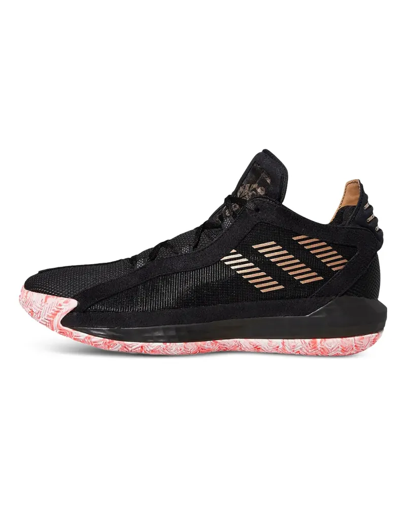 adidas Gestreifte Dame 6 Sneakers - Schwarz Schwarz