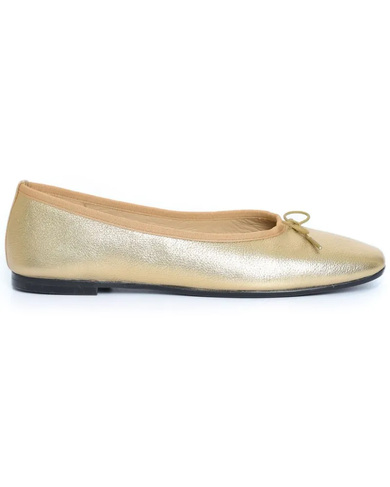 Sarah Chofakian Desk Ballerinas - Gold Gold