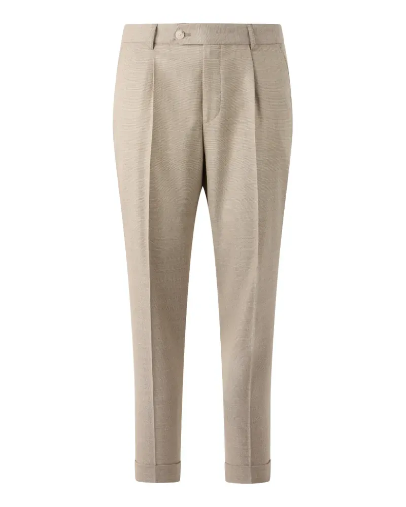 HUGO BOSS buttoned tailored trousers - Nude Nude