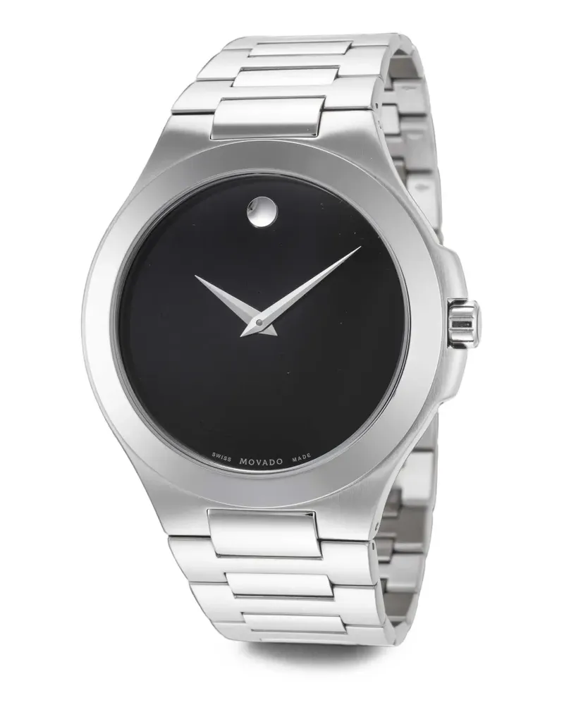 Movado Museum 39mm watch - Schwarz Schwarz