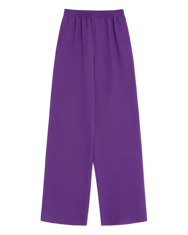 Valentino Garavani Cady Couture Hose - Violett Violett