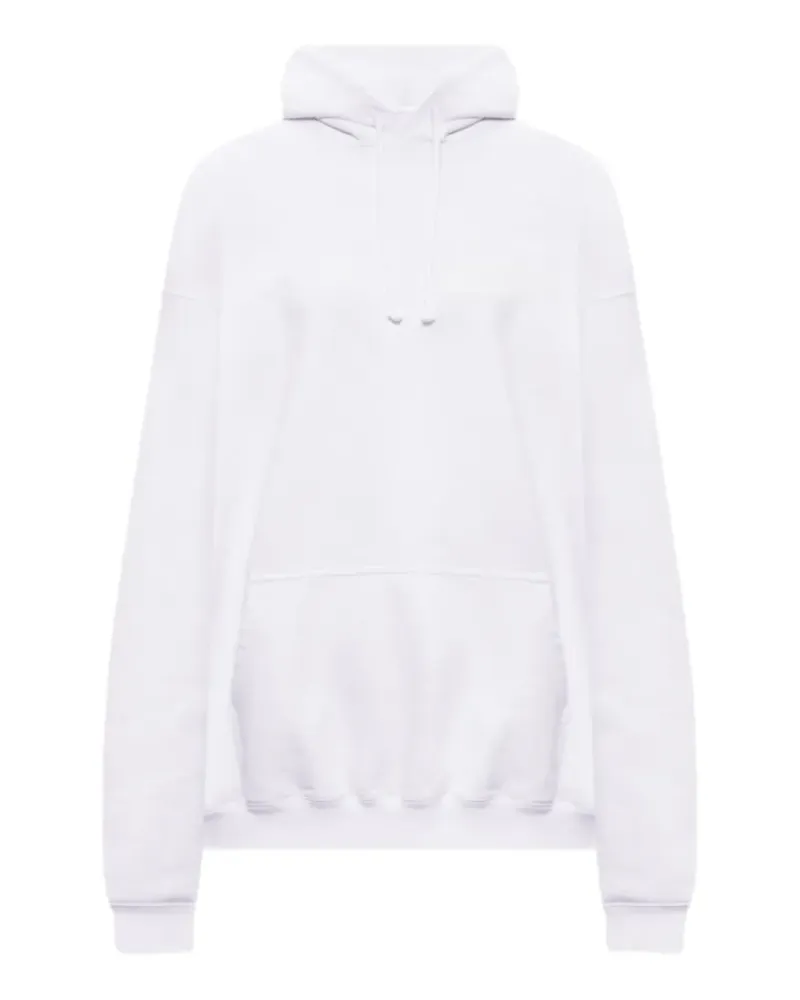 VETEMENTS drawstring hoodie - Weiß Weiß