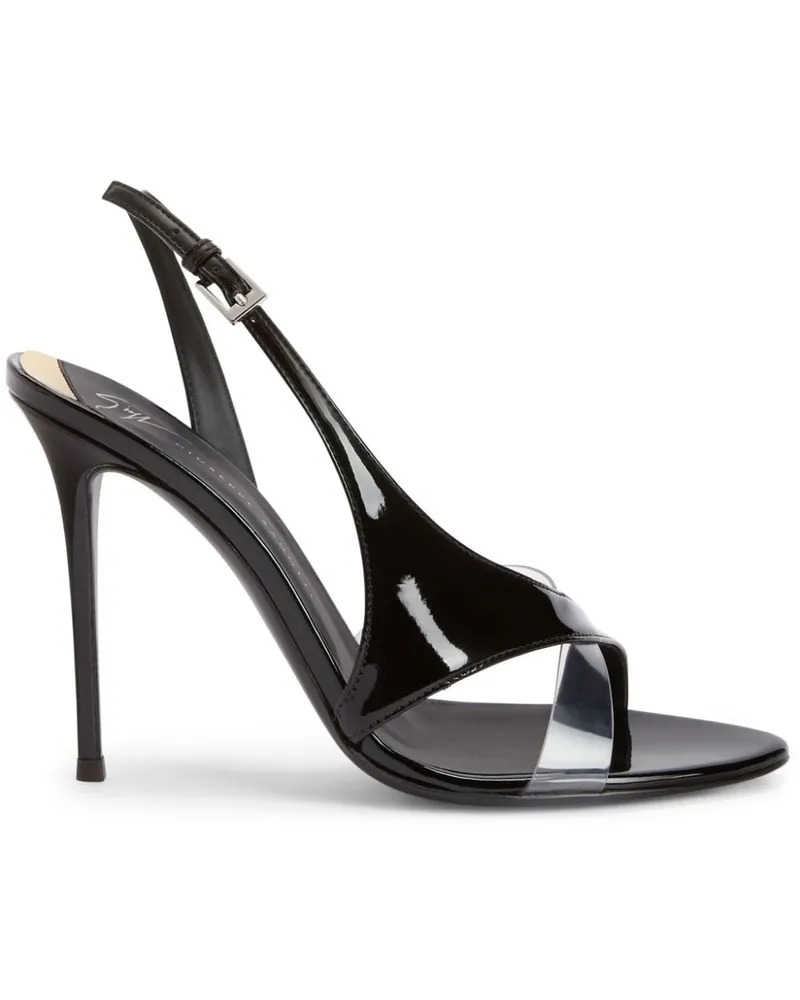 Giuseppe Zanotti Sandalen 105mm - Schwarz Schwarz