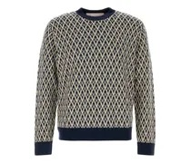 Toute la V Pullover - Blau