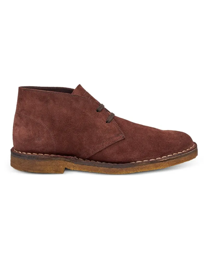 FRAU Desert-Boots aus Wildleder mit Kreppsohle - Braun Braun