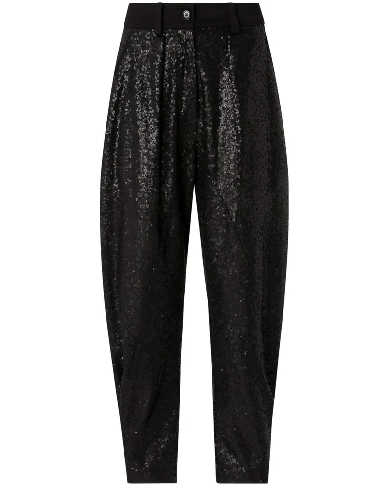 Pinko Klassische Ballonhose - Schwarz Schwarz