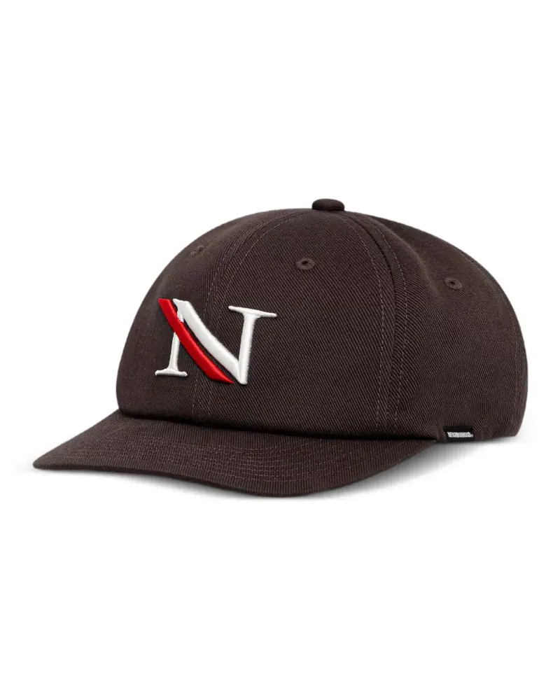 Neighborhood Baseballkappe mit Logo-Stickerei - Braun Braun