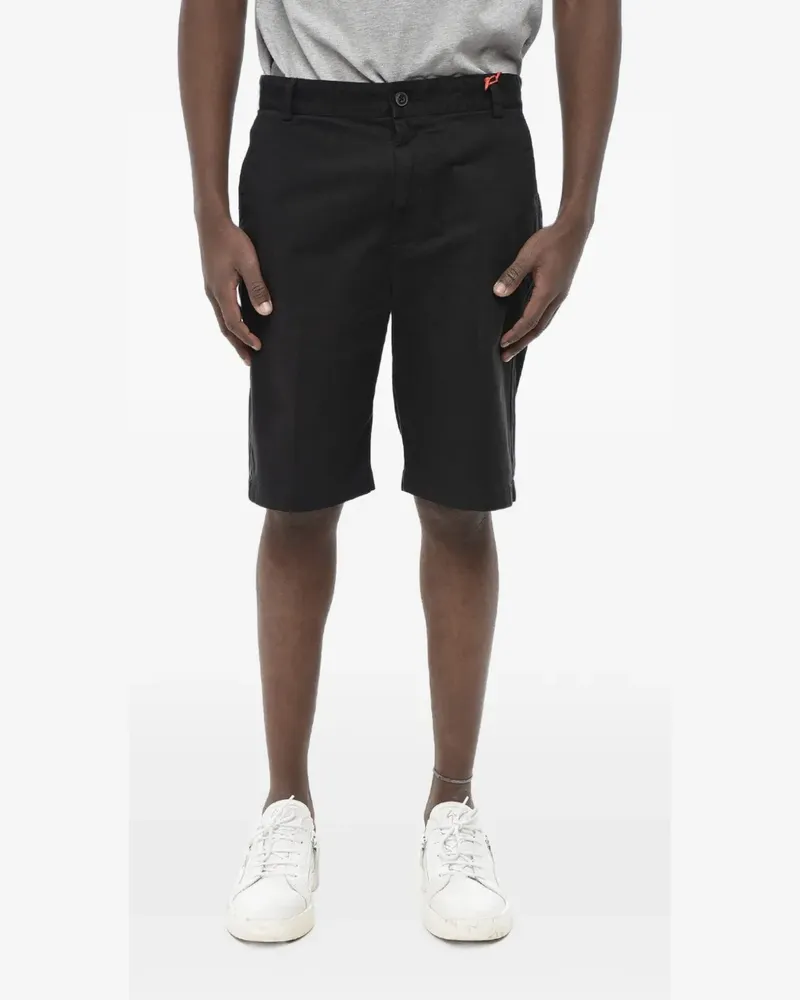 Diesel belt-loop shorts - Schwarz Schwarz