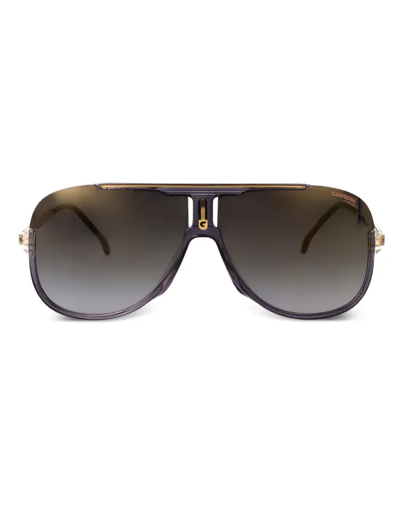 Carrera Getönte Pilotenbrille - Schwarz Schwarz