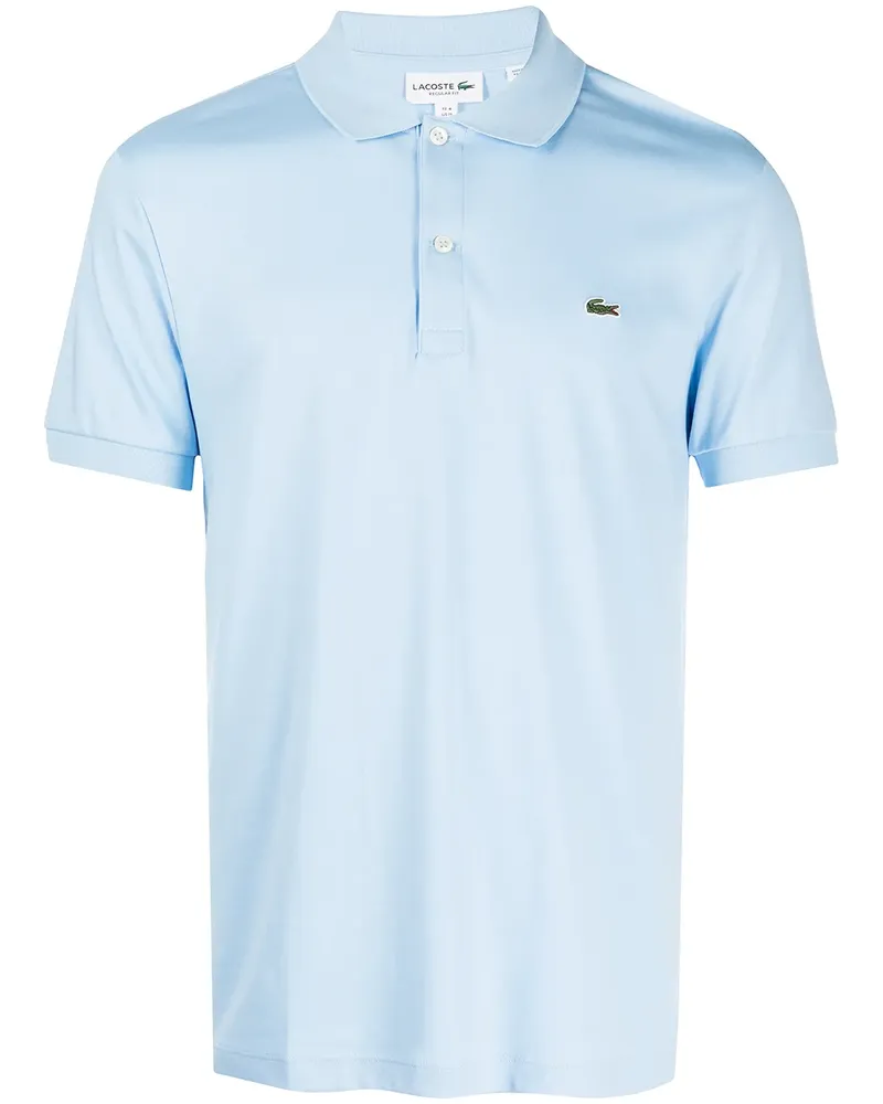 Lacoste Poloshirt mit Logo-Patch - Blau Blau