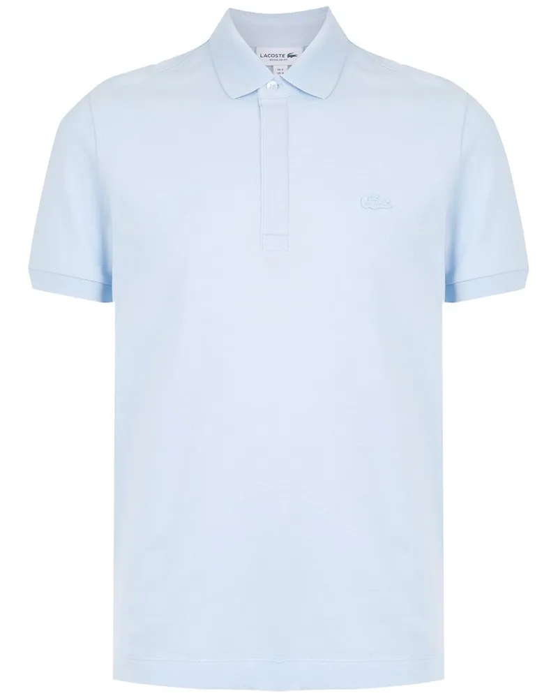 Lacoste Poloshirt mit Logo-Patch - Blau Blau