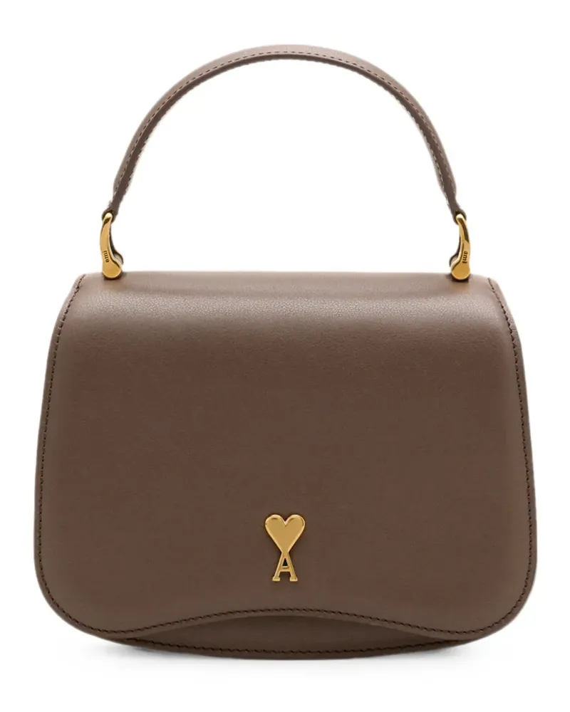 AMI Paris Paris Paris Handtasche aus Rindsleder - Braun Braun