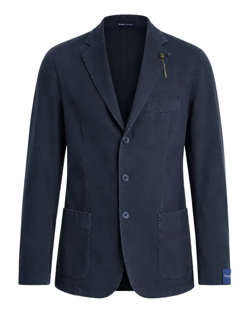 Biagio Santaniello chain-detail single-breasted blazer - Blau Blau