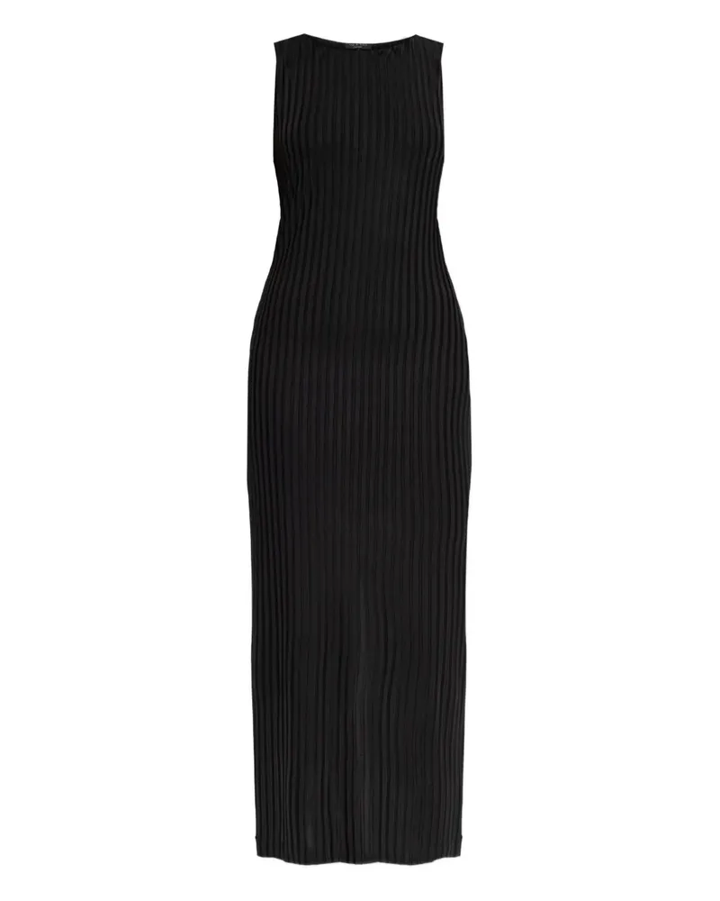 Rag & Bone ribbed sleeveless dress - Schwarz Schwarz