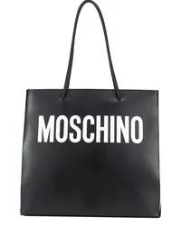 Moschino Shopper mit Logo-Print Schwarz