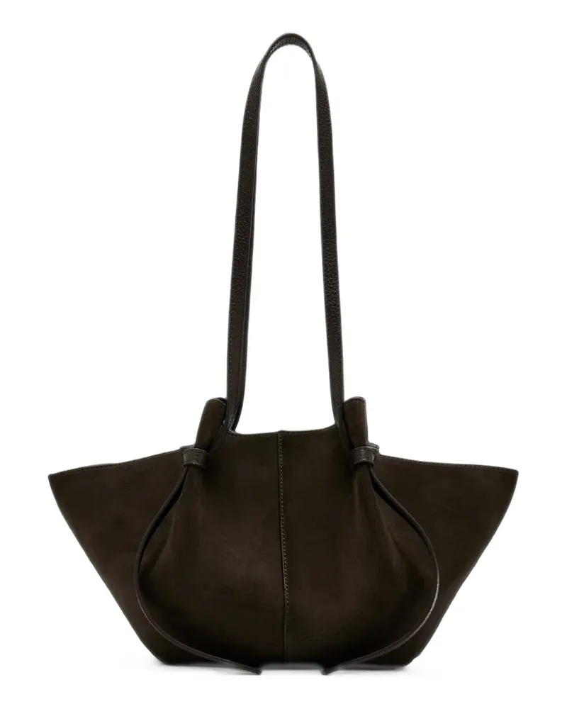 YUZEFI Mochi suede tote bag - Braun Braun