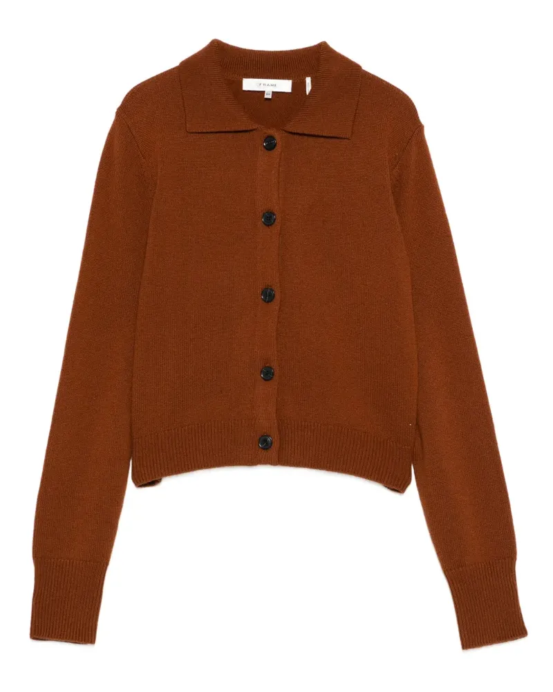 Frame Denim Geknöpfter Cardigan - Braun Braun